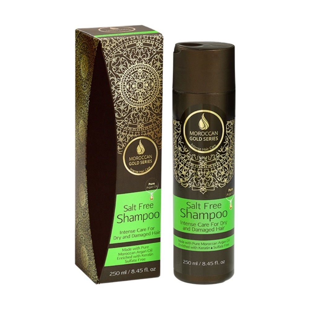 Moroccan gold series shampoo. NEW in box